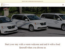Tablet Screenshot of ameliatransportationgroup.com